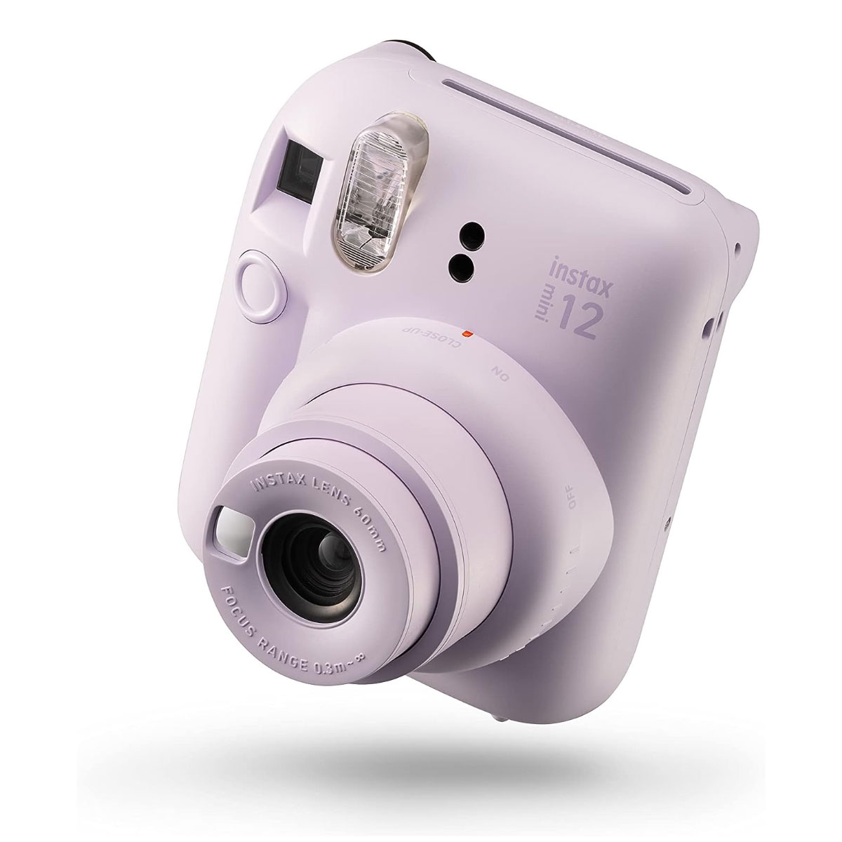 Câmera Instantânea Fujifilm Instax Mini 12 - Imagens luminosas com Exposição Automática - Lente 60mm - Lilás - MINI12 LP CH WW