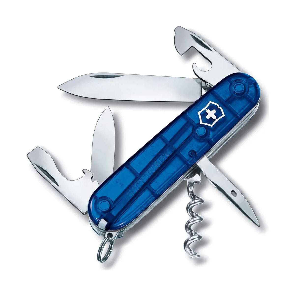 Canivete Victorinox Spartan - 12 funções - Azul Translucido - 1.3603.T2