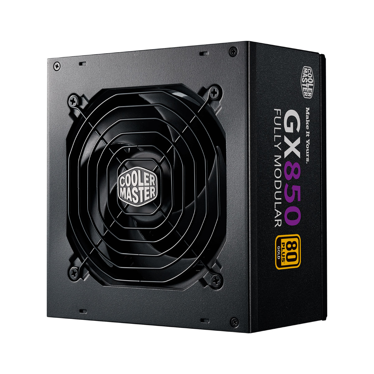 Fonte 850W Cooler Master GX850 Gold - Modular - PFC Ativo - Eficiência 90% - 80 Plus® Gold - MPE-8501-AFAAG-W1