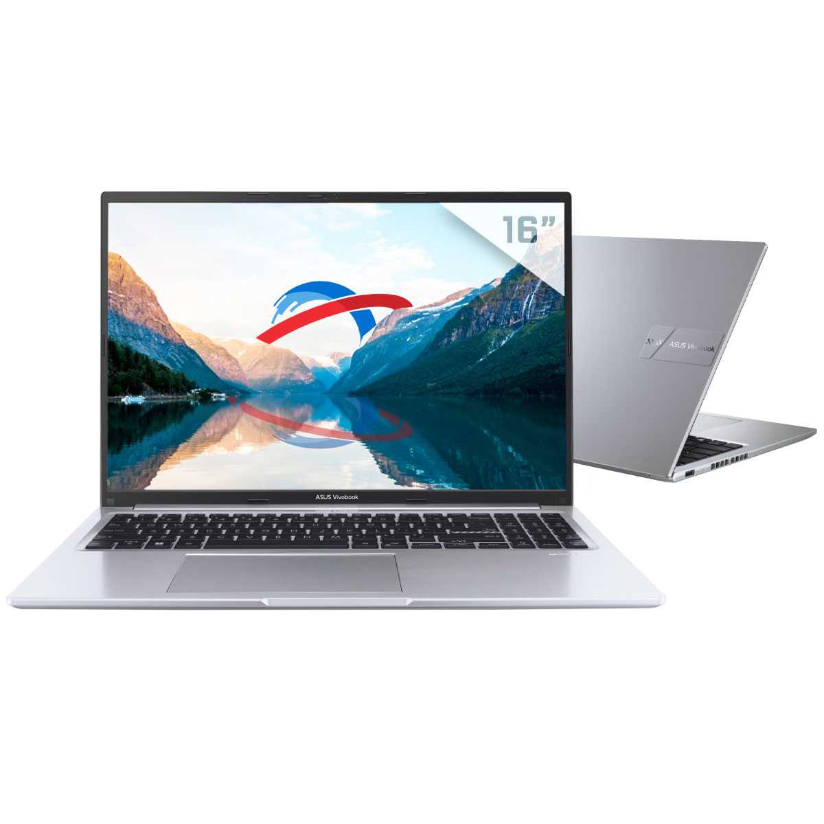 Notebook Asus Vivobook 16 X1605ZA-MB310W - Intel i7 1255U, RAM 12GB, SSD 256GB, Tela 16