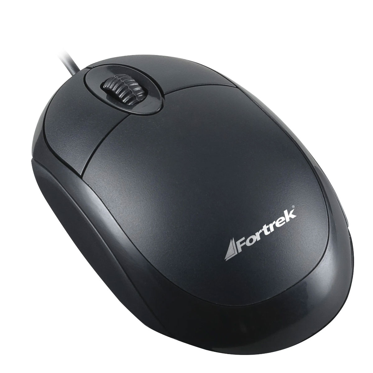 Mouse USB Fortrek OML-101 - 800dpi - Cabo 1,2 metros - Preto - FK 411M