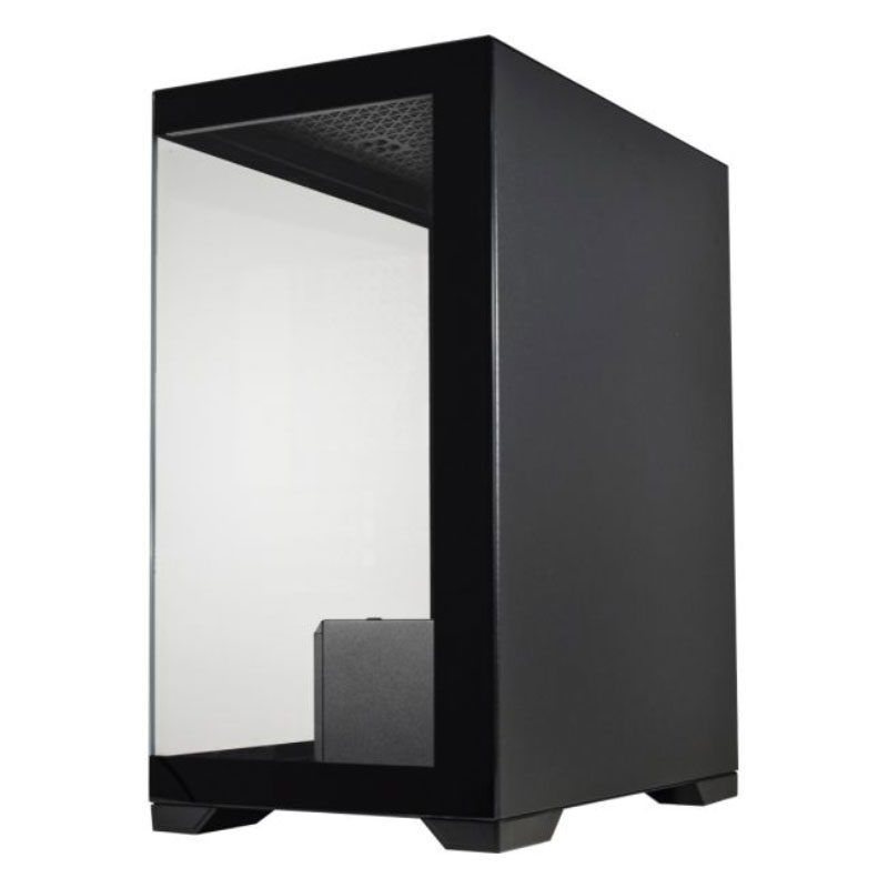 Gabinete Gamer Aquário K-Mex Poseidon CG12H5 - Lateral e Frontal em Vidro - Micro ATX - Preto
