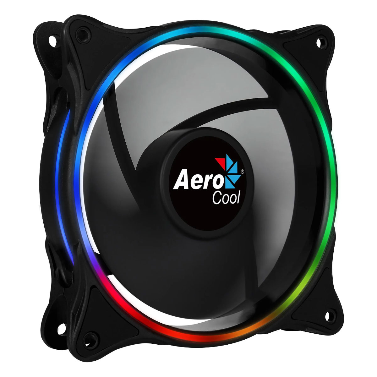 Cooler 120mm Aerocool Eclipse 12 ARGB - 1200 RPM - LED ARGB - Preto