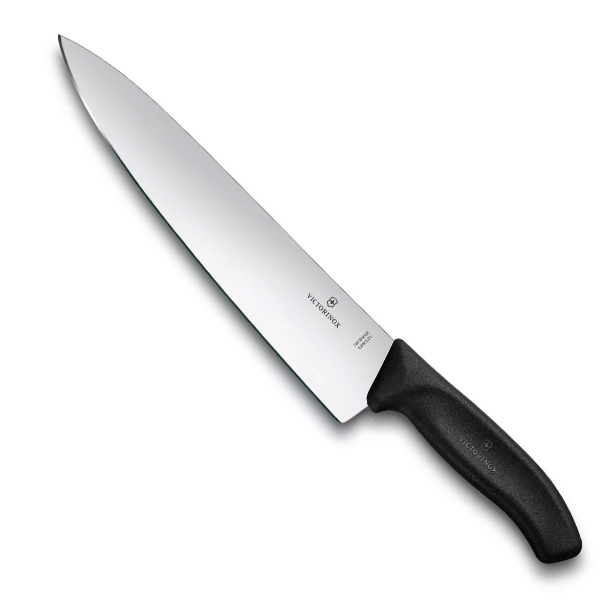 Faca Victorinox Chef Swiss Classic - Lâmina Extremamente Afiada - 25 cm - Preta - 6.8003.25G