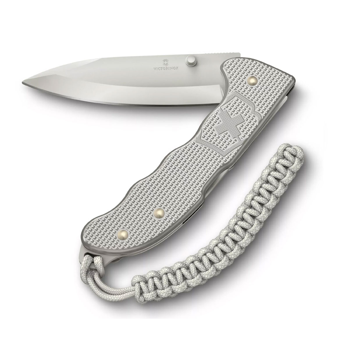 Canivete Victorinox Evoke Alox Silver - 5 funções - Prata - 0.9415.D26