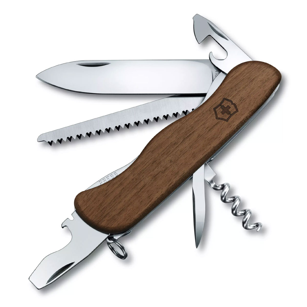 Canivete Victorinox Forester Wood - Tala de madeira - 10 funções - 0.8361.63