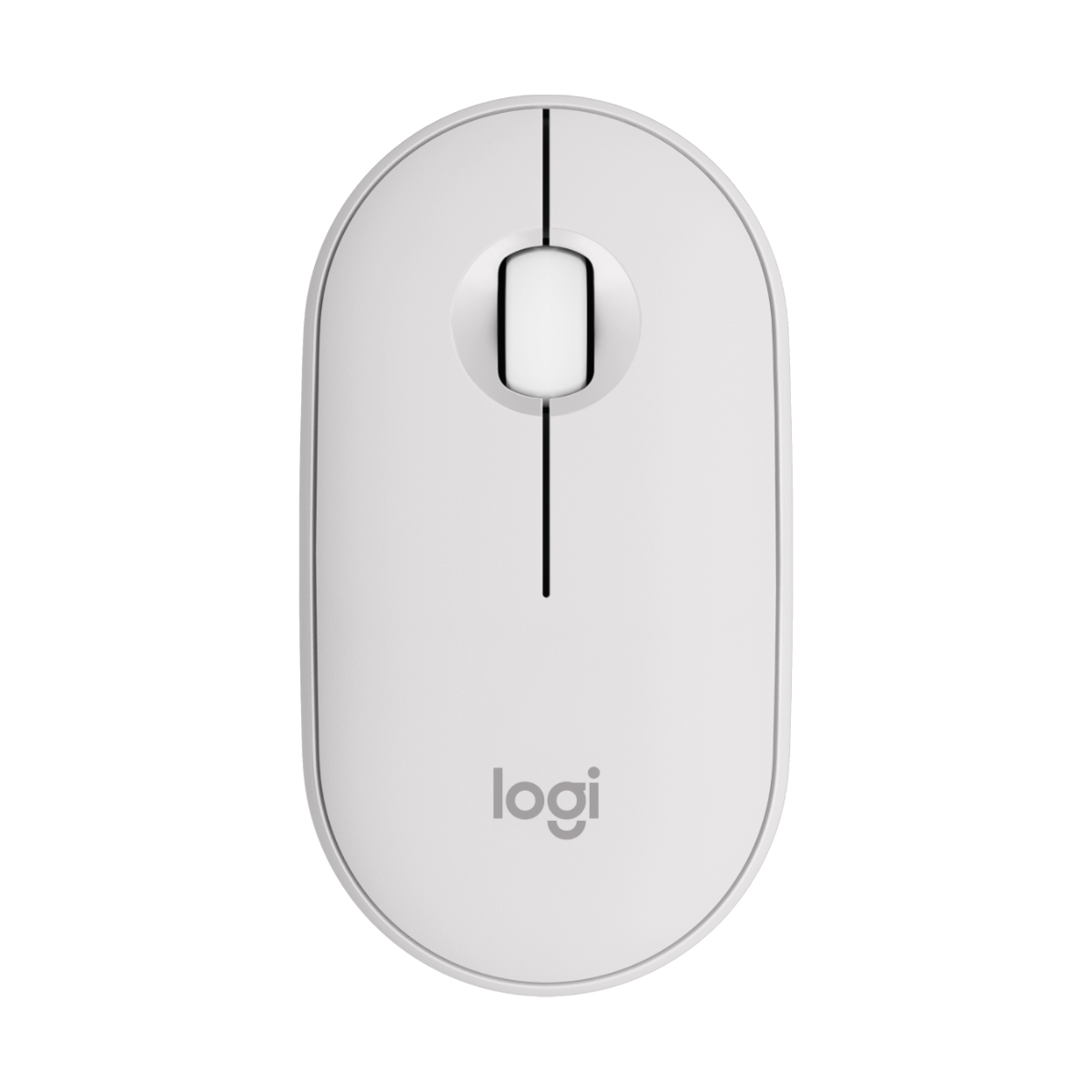 Mouse sem Fio Logitech Pebble 2 M350s - Bluetooth - Easy-Switch - 4000dpi - Compacto - Branco - 910-007047
