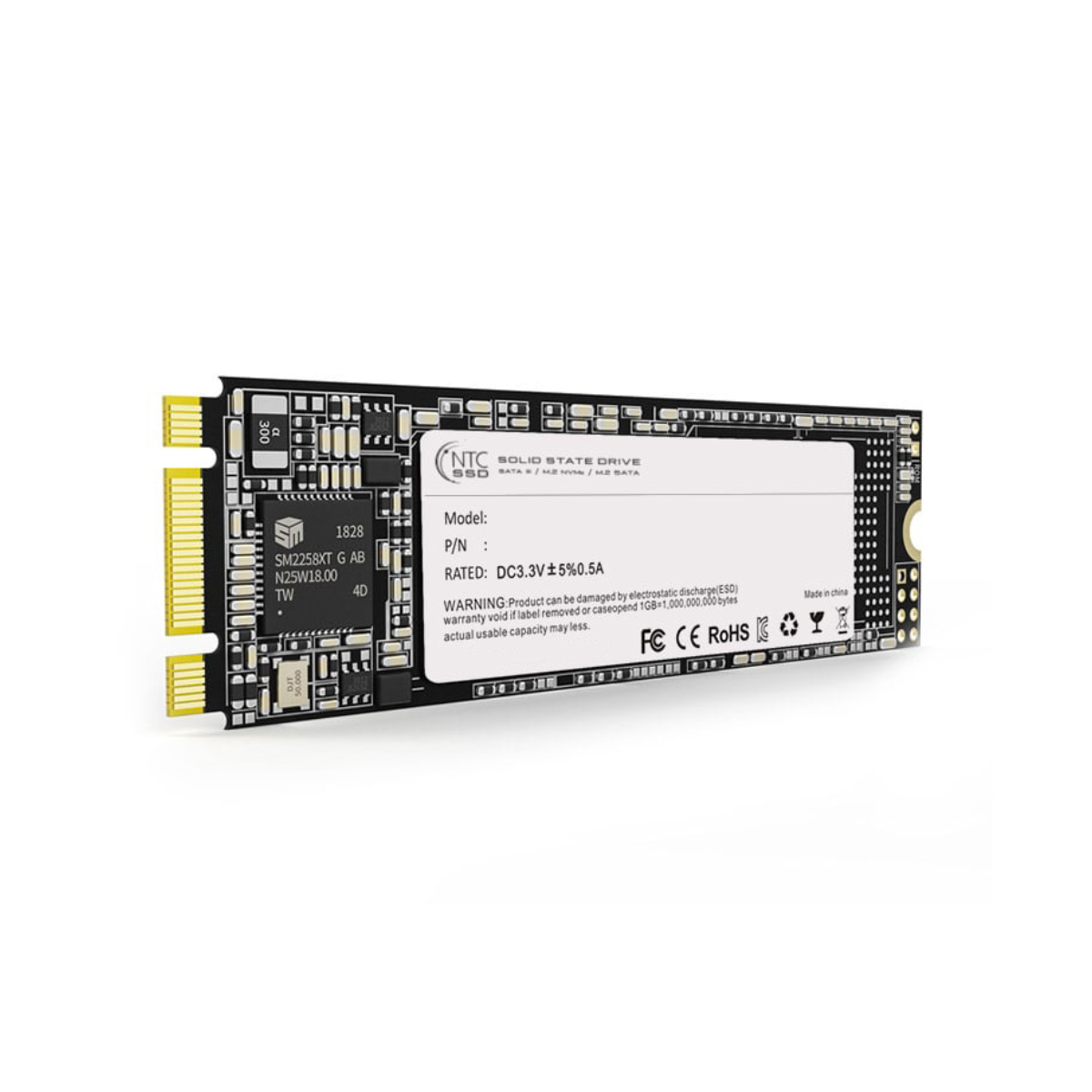 SSD M.2 512GB NTC - SATA - Leitura 530MB/s - Gravação 450MB/s - NTCKF-F6M.2NGFF-512