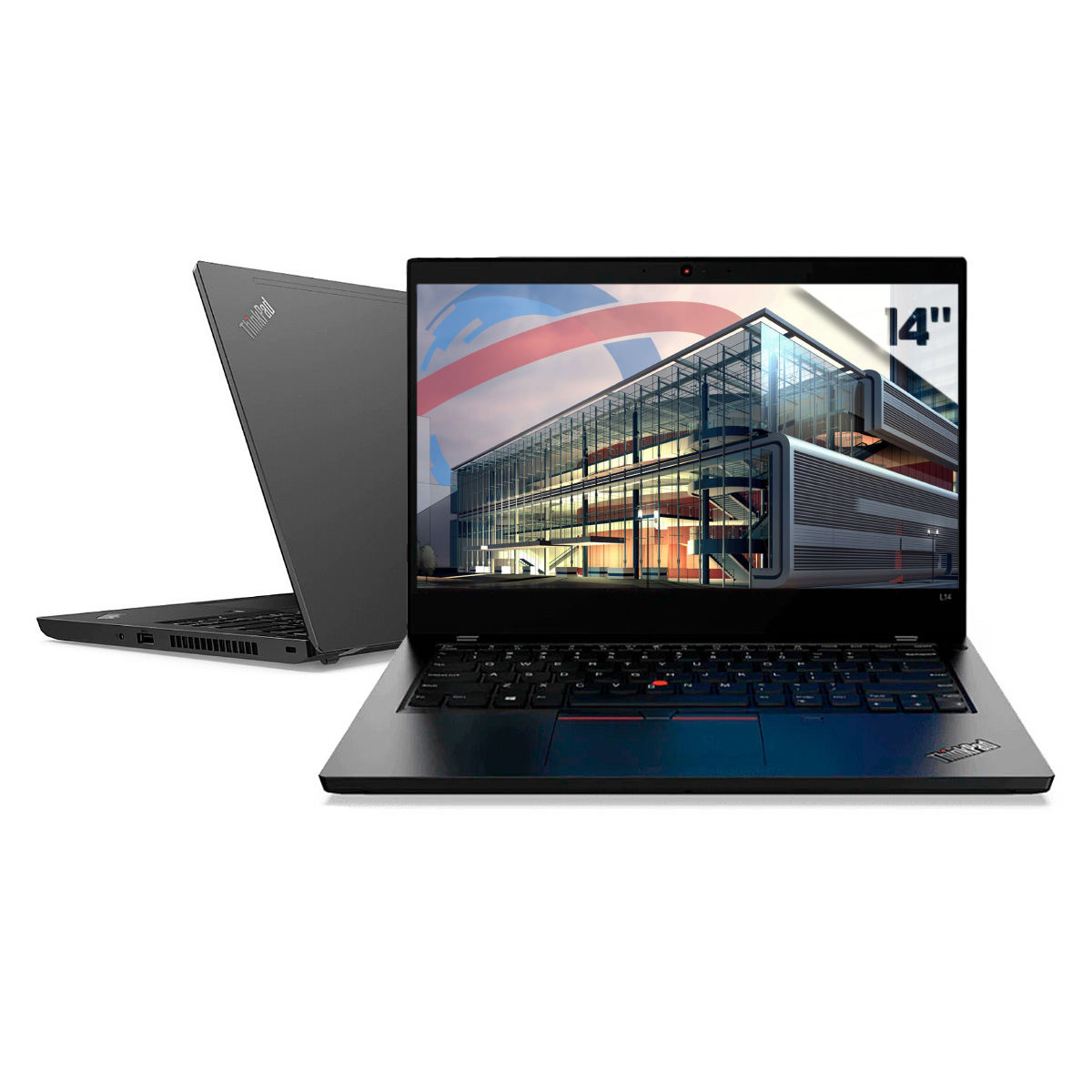 Notebook Lenovo ThinkPad L14 - Intel i5 1135G7, RAM 8GB, SSD 256GB, Tela 14