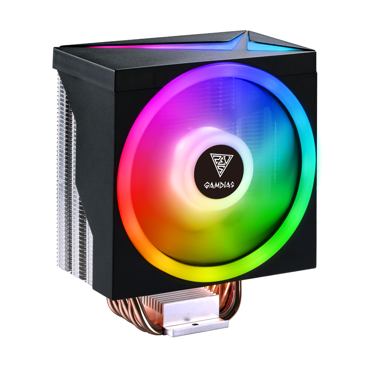 Cooler para Processador Gamdias Boreas M1- Intel / AMD - ARGB - 120mm - Preto - M1-610