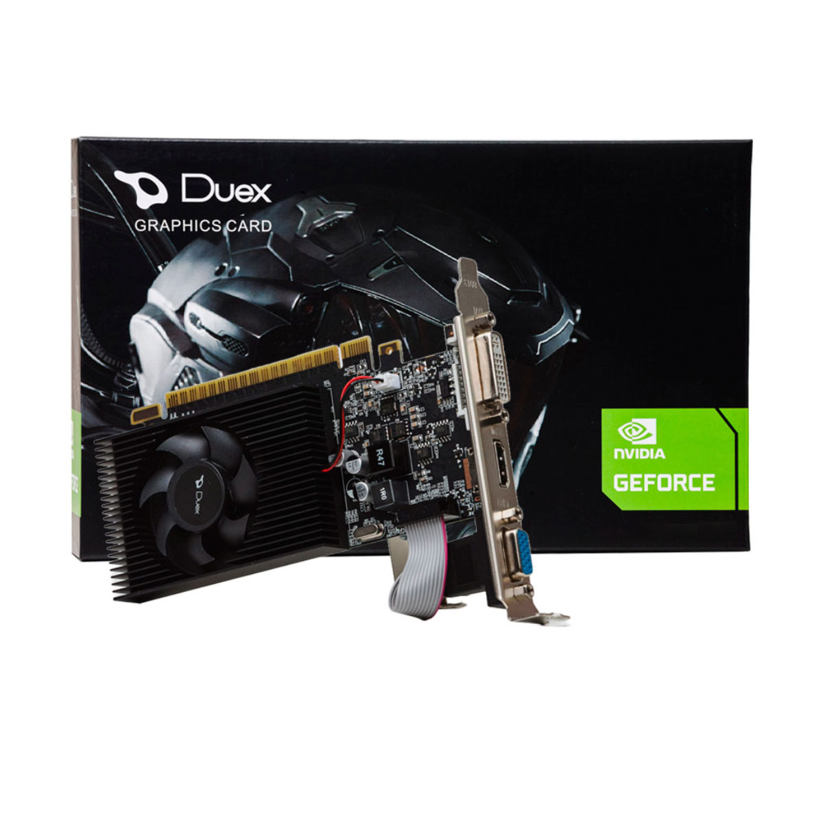 Placa de Vídeo GeForce GT 730 4GB GDDR3 128bits - Duex - DX-GT730LP-4GD3