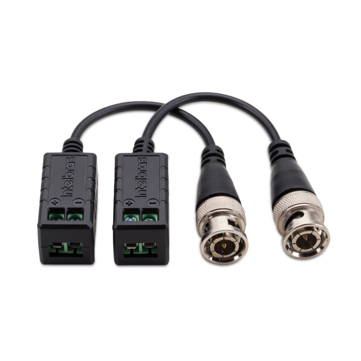 Conversor Transmissor Video Balun Passivo Intelbras VB 301 P - Alcance máximo de 300m - HDCVI, HDTVI, AHD e Analógica