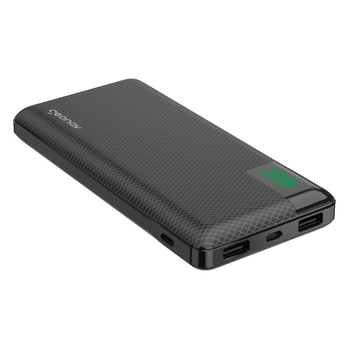 Power Bank Carregador Portátil Universal Geonav PB16KBK - Bateria Externa 16000 mAh - USB-C e USB - Para Smartphones, tablets - Preto