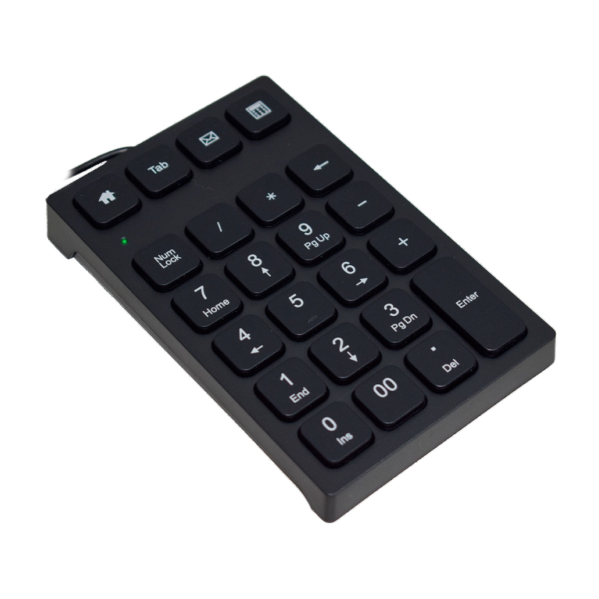 Teclado Numérico K-Mex KP-2403 - USB - Preto