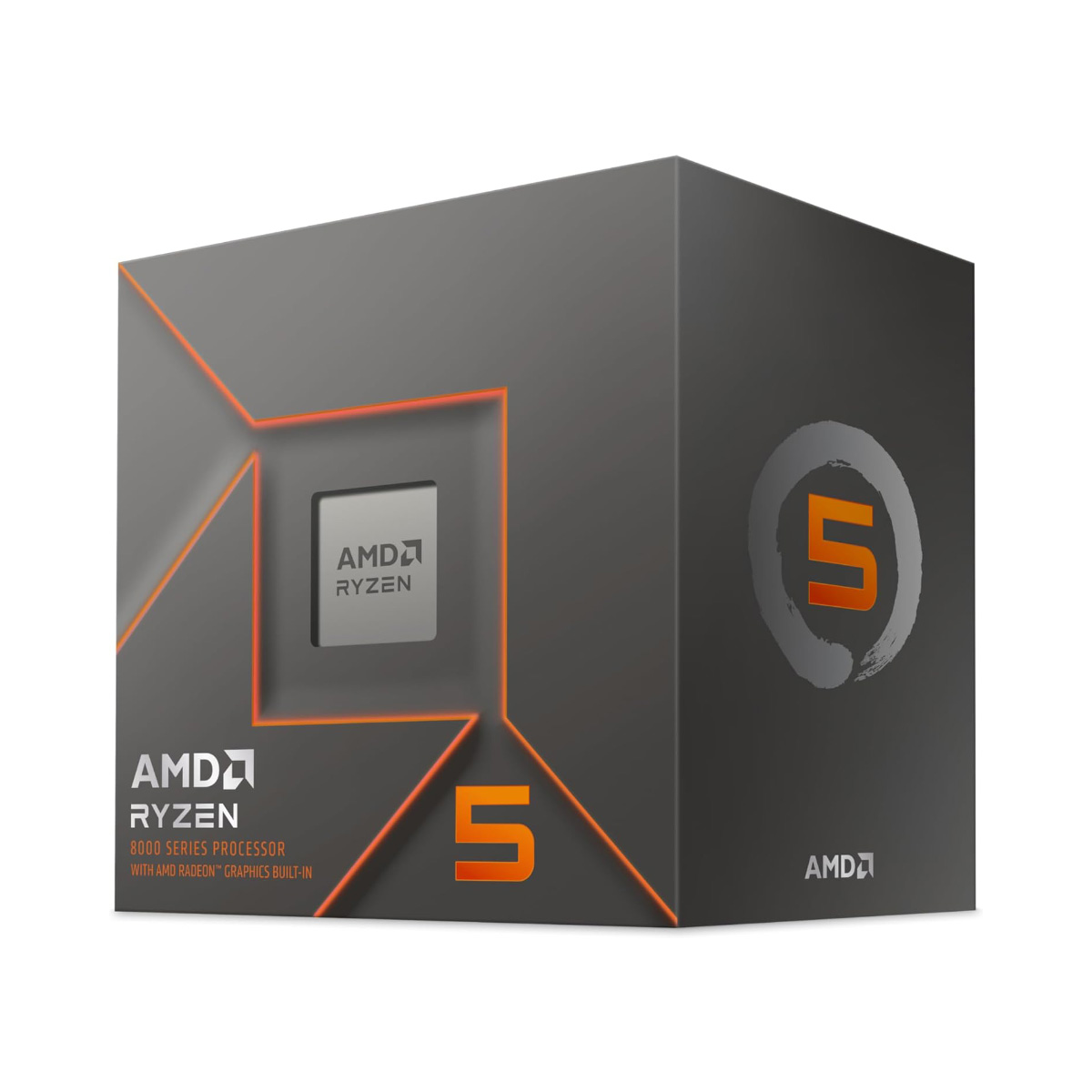 AMD Ryzen 5 8500G - 6 Núcleos - 12 Threads - 3.5GHz (Turbo 5.0 GHz) - Vídeo Integrado - Cache 22MB - AM5 - TDP 65W - 100-100000931BOX