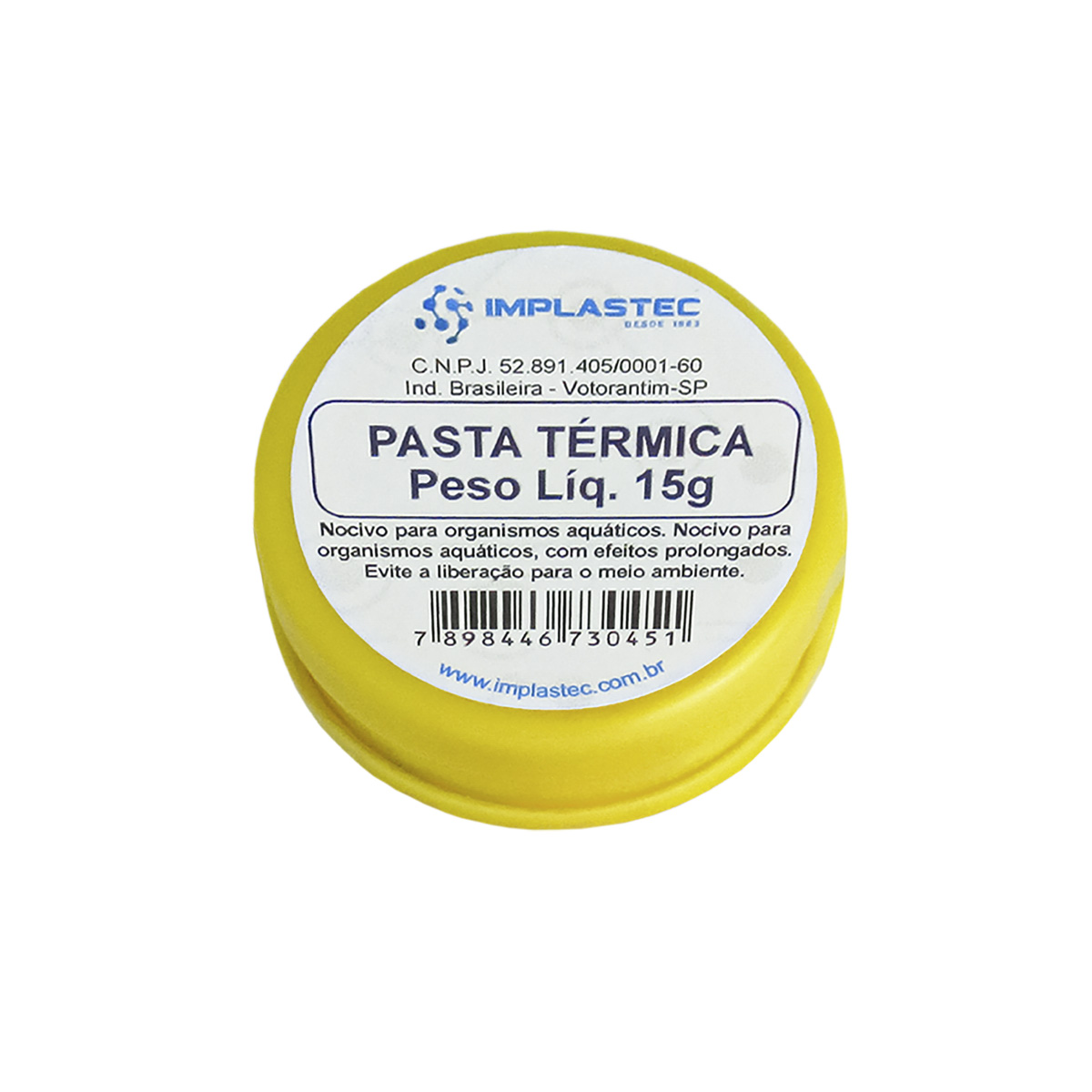 Pasta Térmica Implastec - Pote 15g