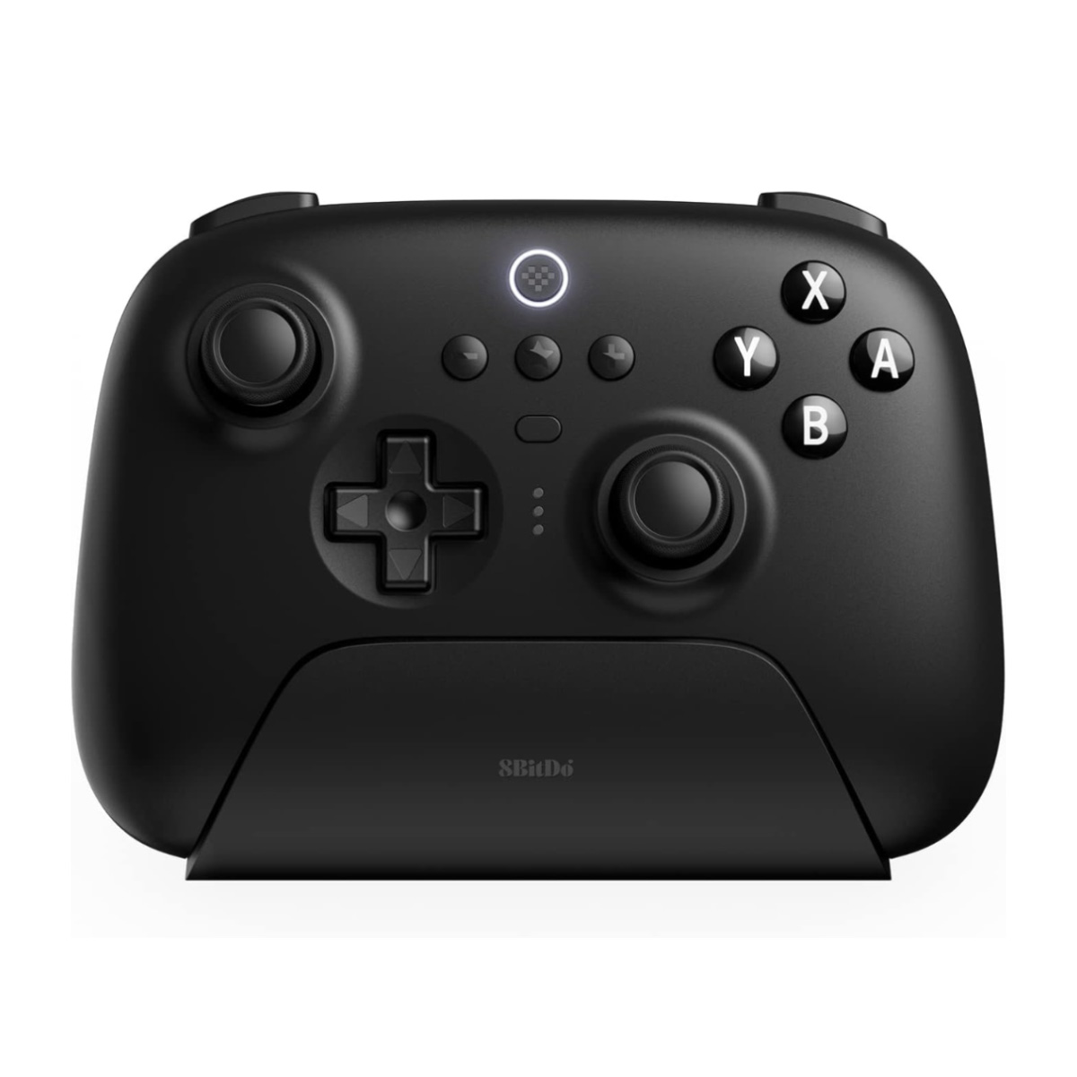 Controle 8BitDo Ultimate - 2.4GHz ou Bluetooth - Compatível com PC, Switch e SteamDeck - Preto - 80NA02