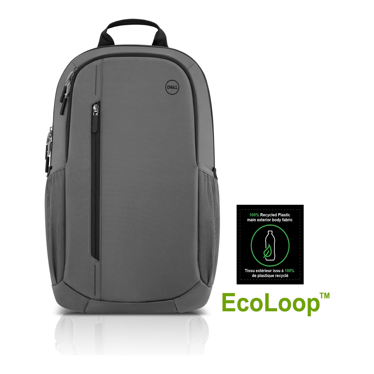 Mochila Dell EcoLoop Urban - para Notebook - 20 Litros - Ecológica - Cinza - CP4523G