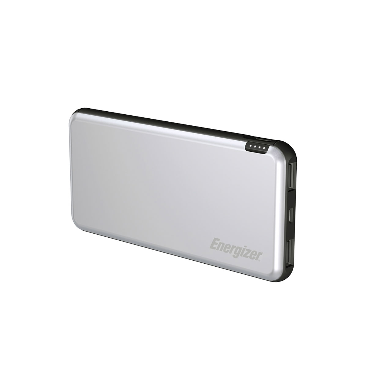 Power Bank Carregador Portátil Energizer UE10046GY - 10.000 mAh - Portas USB, USB-C e Micro-USB - Polímero de Lítio