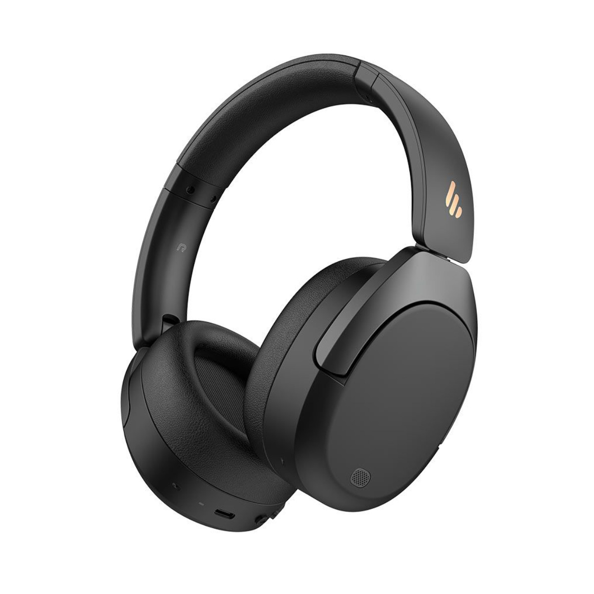 Fone de Ouvido Bluetooth Edifier W830NB - Cancelamento de Ruído ANC - Hi-Res Audio - Dobrável - Preto