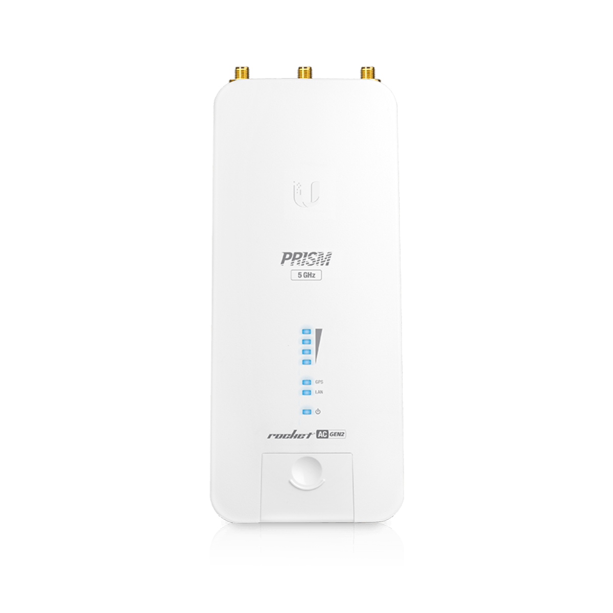 Access Point Ubiquiti airMAX Rocket Prism 5AC RP-5AC-GEN2 - Gigabit - GPS Sync - Para Links PtMP ou PtP