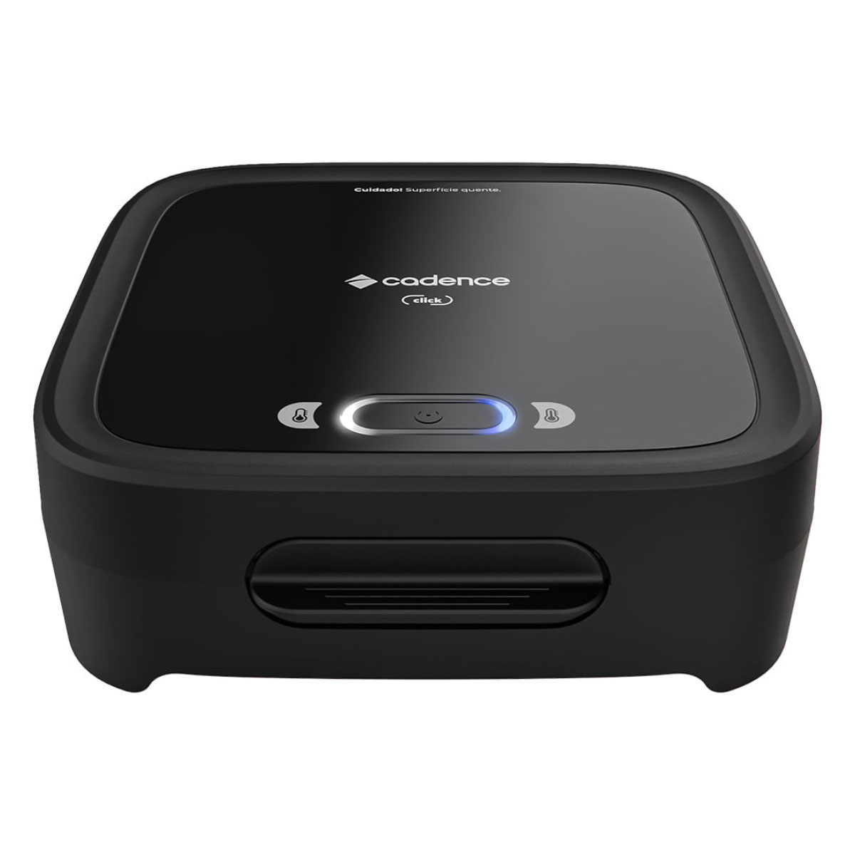 Sanduicheira Elétrica Cadence Click SAN400 - 750W - Chapas Antiaderentes mais Profundas - 127V - Preto - SAN400-127