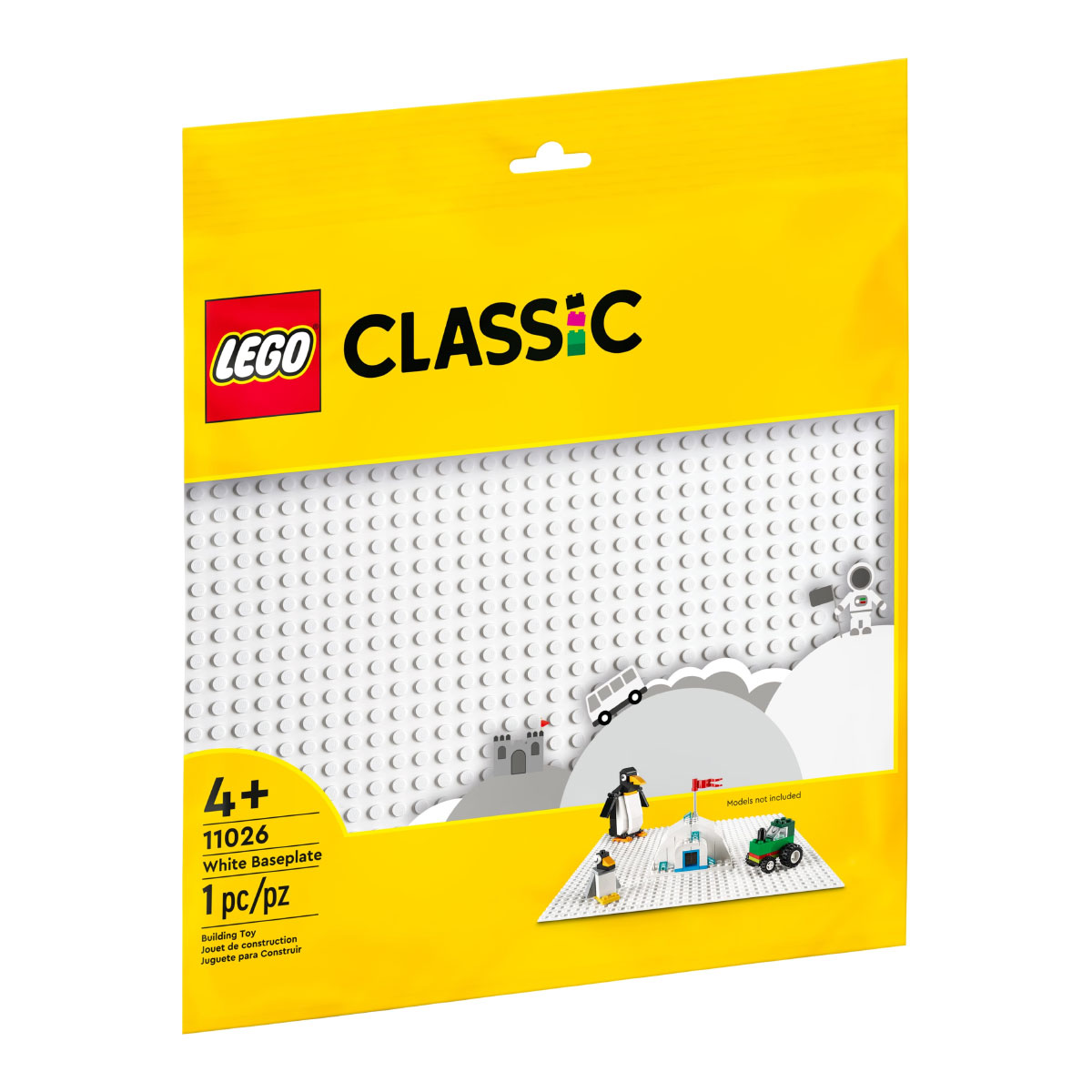 LEGO Classic - Base de Construção Branca - 11026