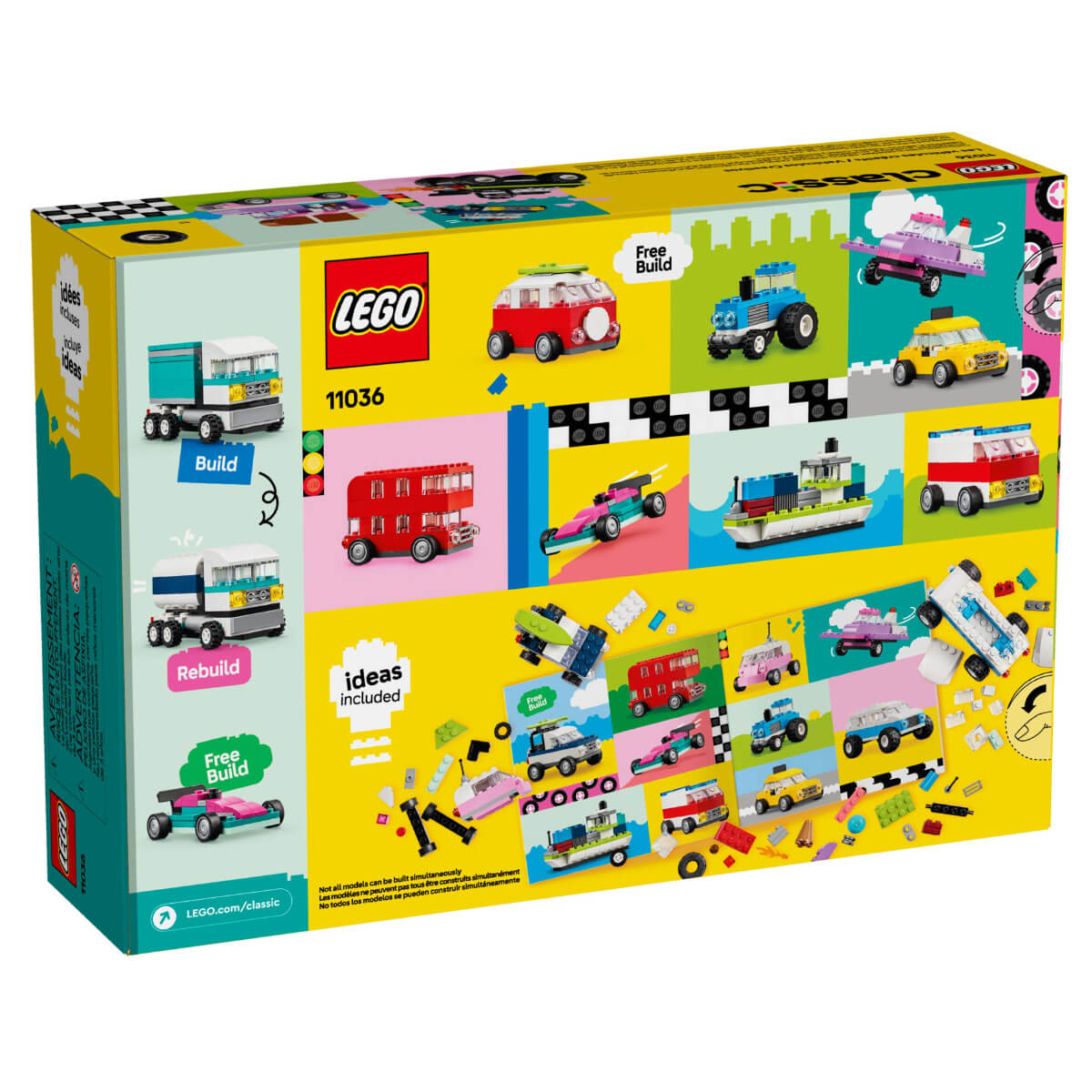 LEGO Classic - Veículos Criativos - 11036
