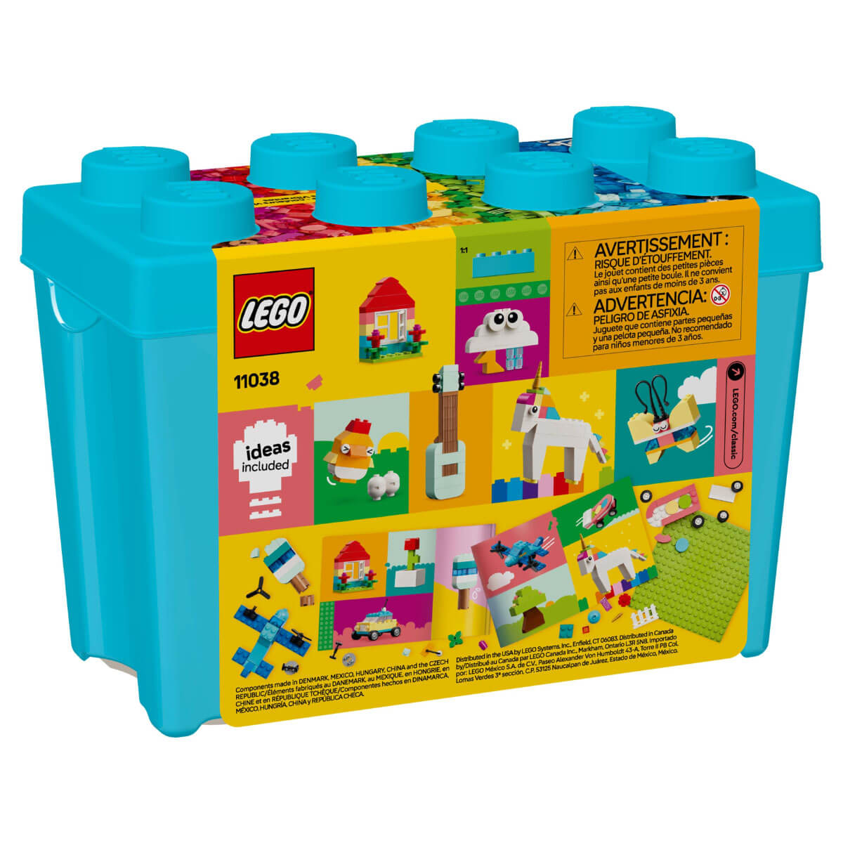 LEGO Classic - Caixa de Peças Criativas Vibrantes - 11038