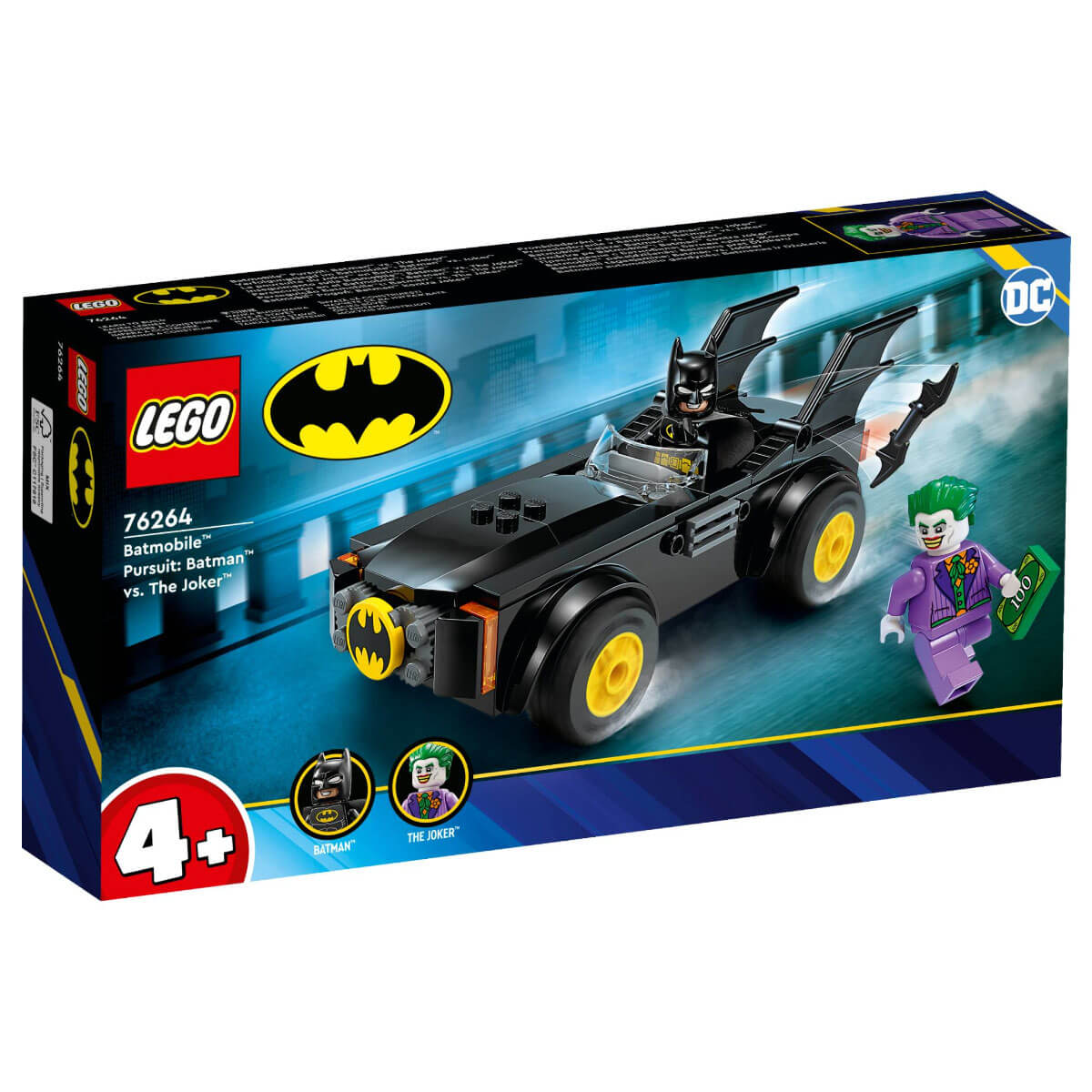 LEGO DC - Perseguição de Batmóvel: Batman vs Coringa - 76264