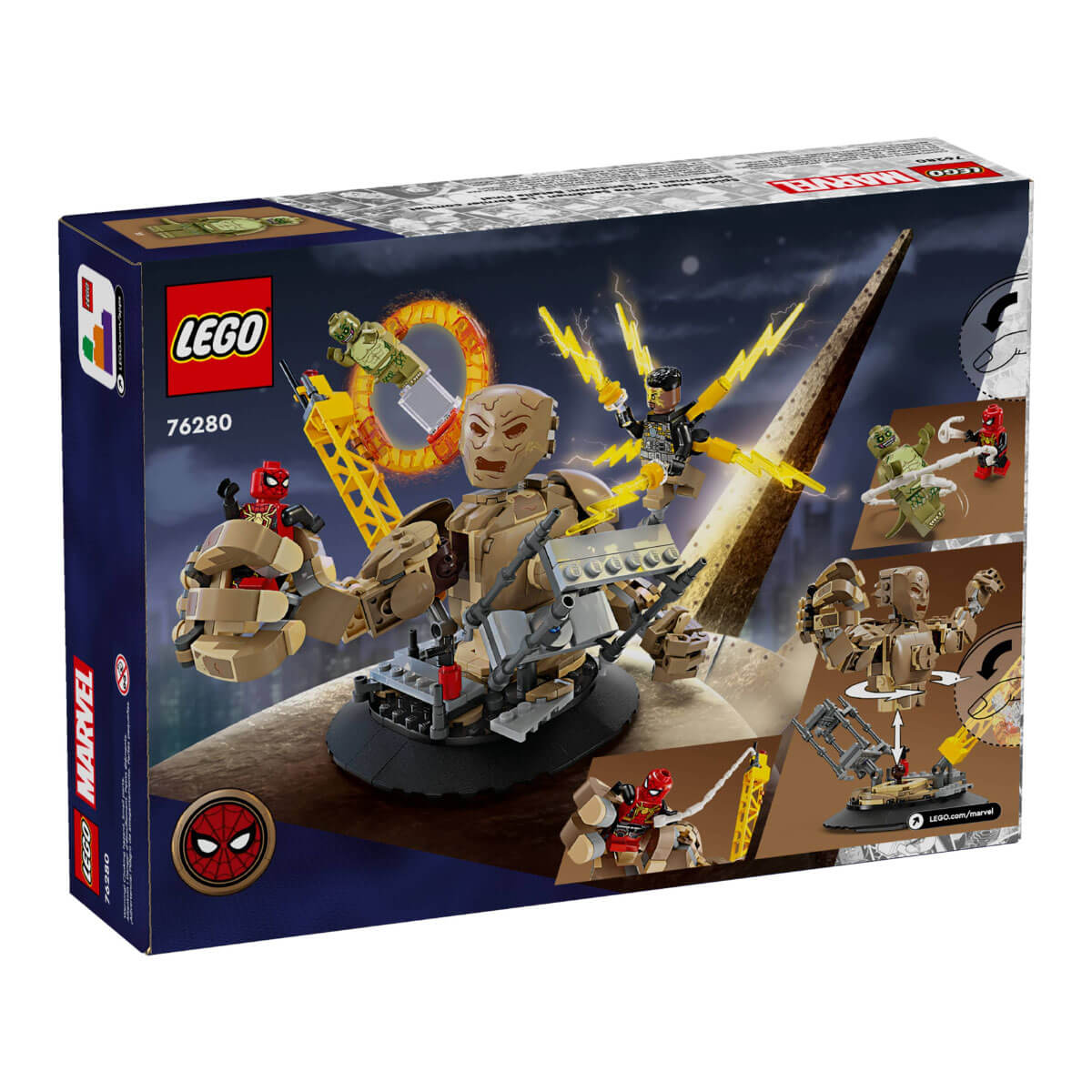 LEGO Marvel - Homem-Aranha vs. Sandman: Batalha Final - 76280