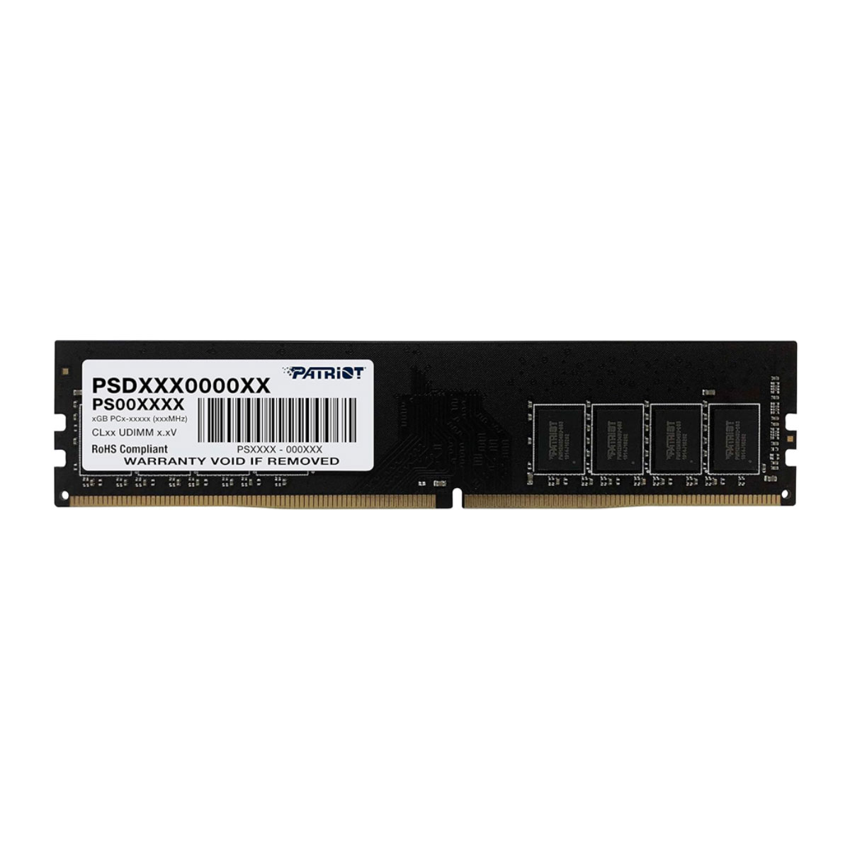 Memória 8GB DDR4 3200MHz Patriot Signature - CL22 - Preto - PSD48G32002