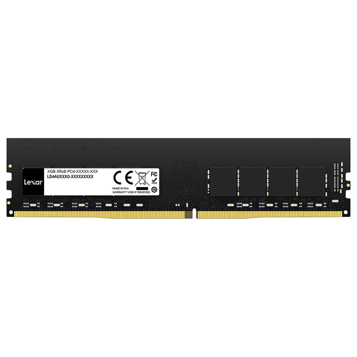 Memória 8GB DDR4 3200MHz Lexar - CL22 - LD4AU008G-B3200GSST