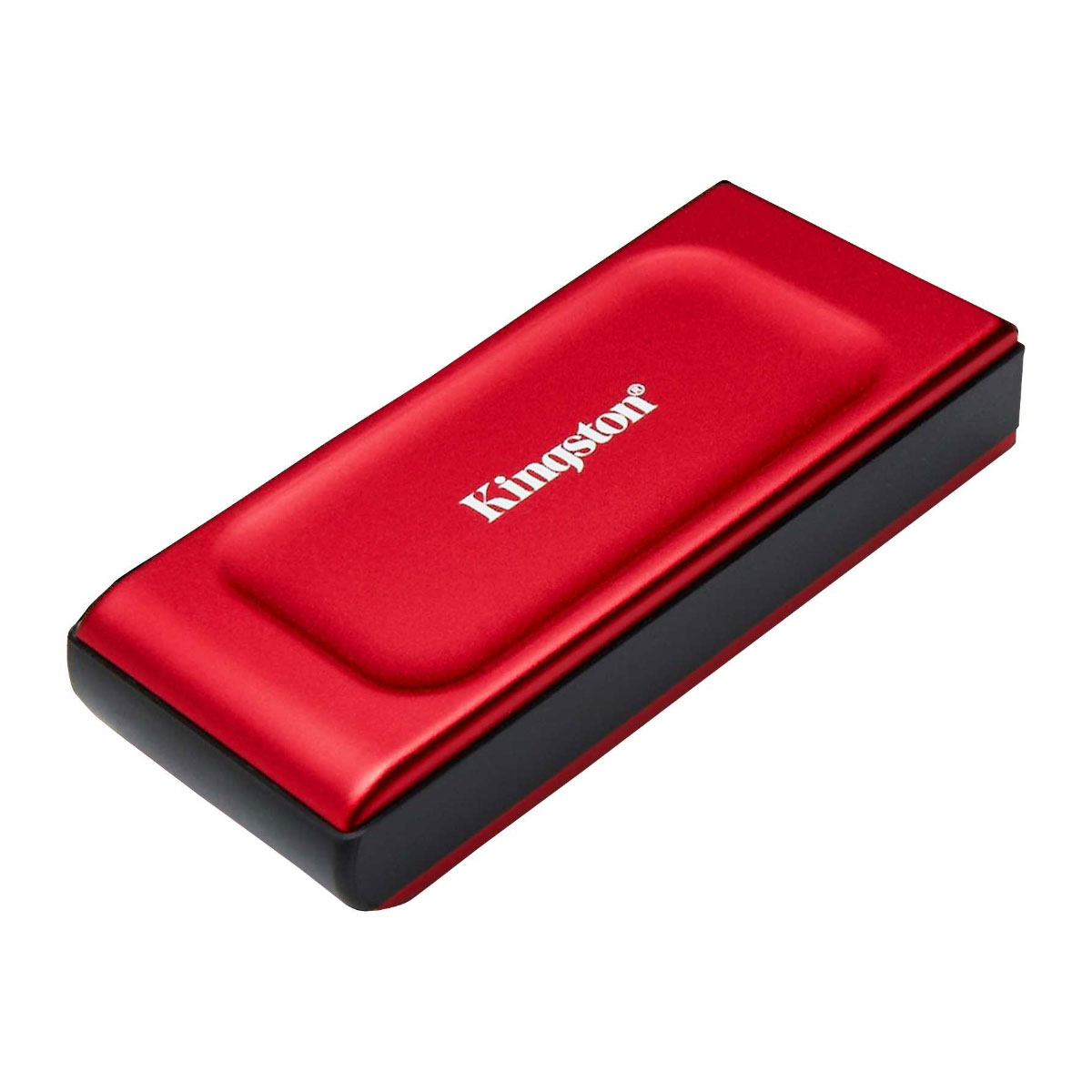 SSD Externo 1TB Kingston XS1000 - Portátil - USB 3.2 - 1050MB/s - Vermelho - SXS1000R/1000G