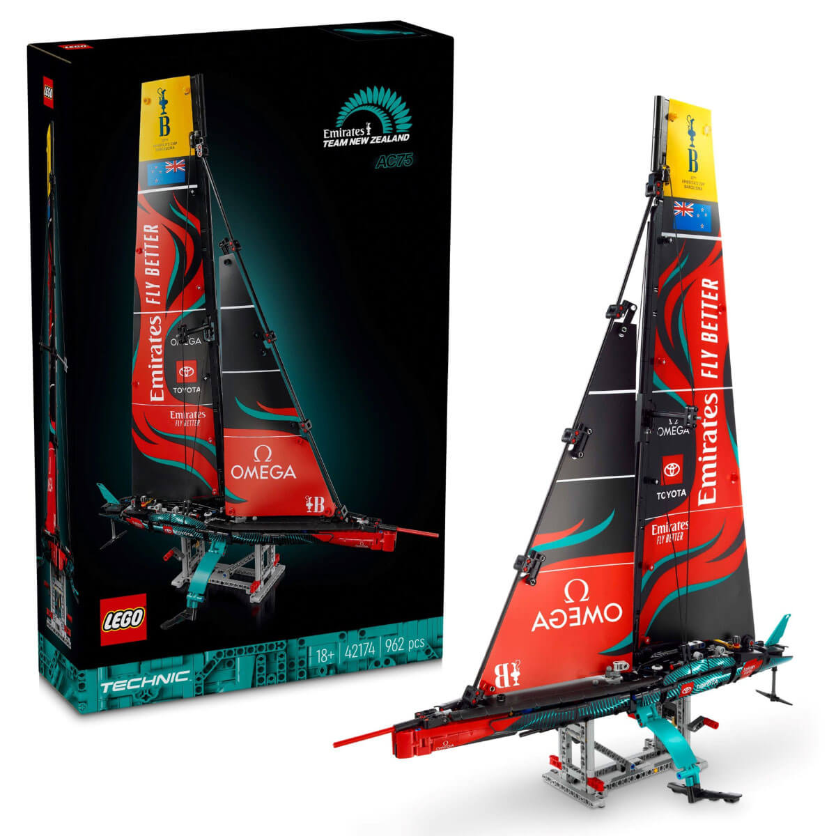 LEGO Technic - Iate Emirates Time Nova Zelândia AC75 - 42174