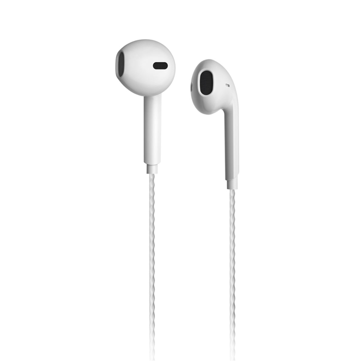 Fone de Ouvido Intra-Auricular Lecoo EH104WH - Microfone - Conector P3 - Branco