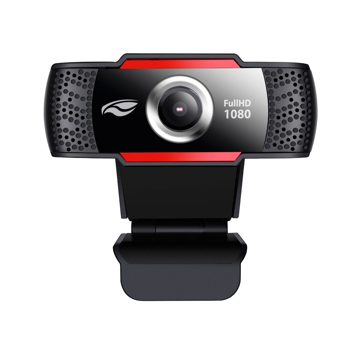 Web Câmera C3Tech WB-100BK - Video Chamada em Full HD - Microfone - USB - Preto