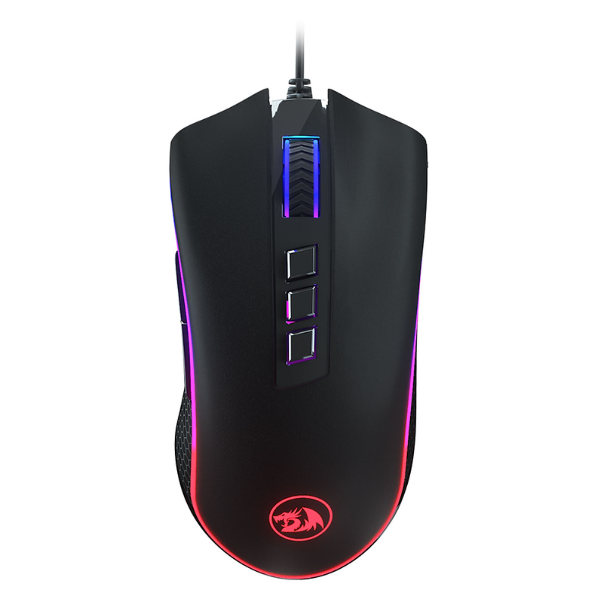 Mouse Gamer Redragon King Cobra 2 FPS - 24000dpi - 7 Botões - RGB Chroma Mk2 - Preto - M711-FPS-1