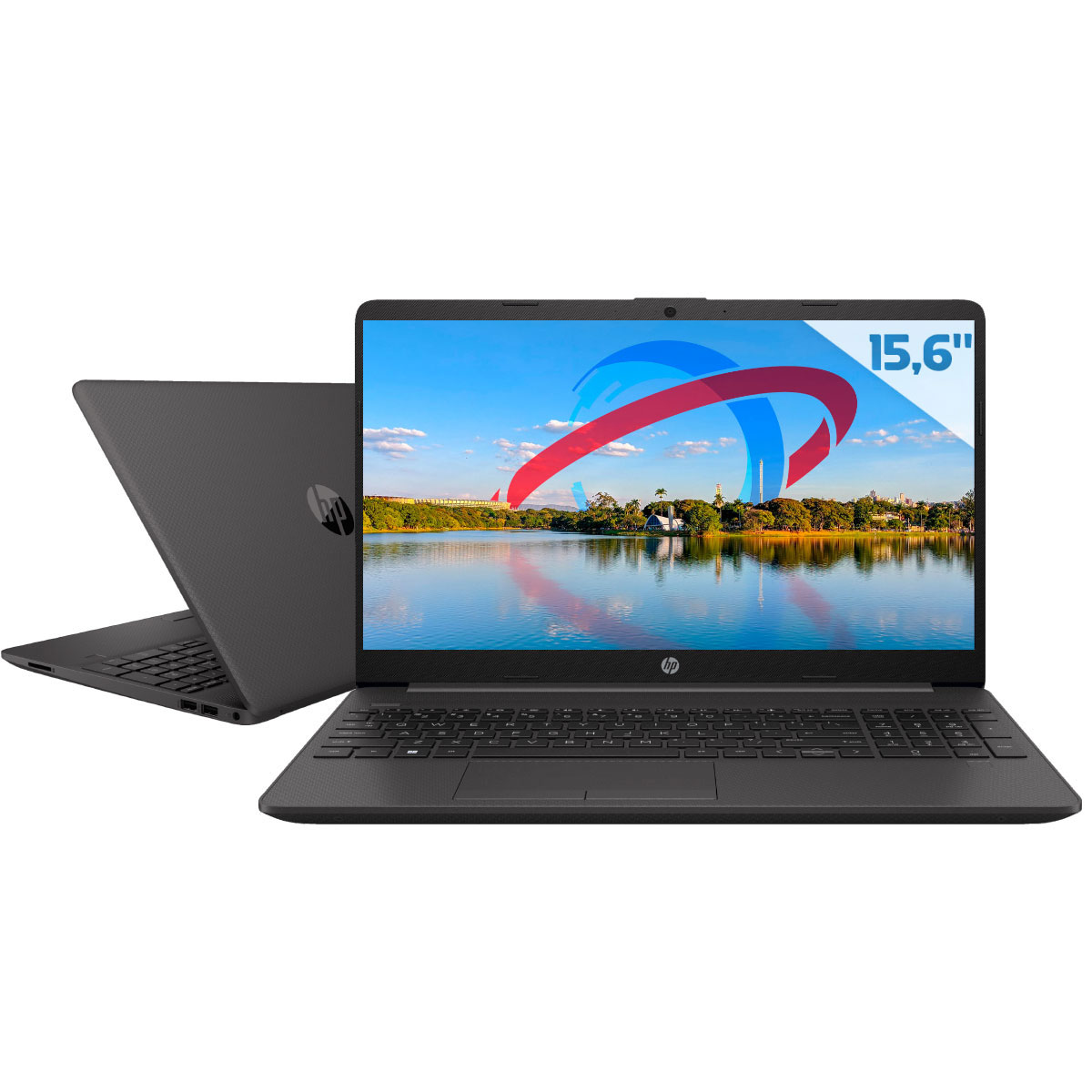 Notebook HP 256 G9 - Intel i7 1255U, RAM 16GB, SSD 256GB, Tela 15.6
