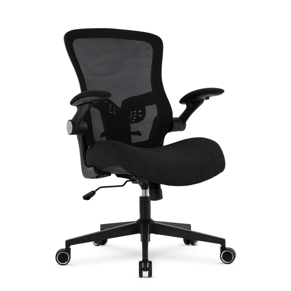 Cadeira de Escritório DT3 Vita Super - Ergonômica - Assento Anatômico - Suporte Lombar - Encosto Reclinável - Preta - 14243-4
