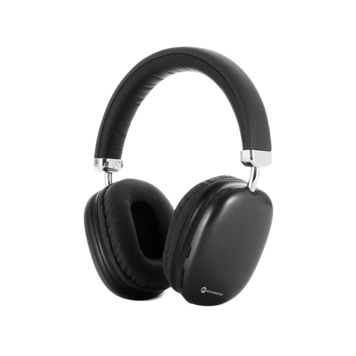 Fone de Ouvido Bluetooth Goldentec GT Max - Microfone - Player Micro SD - Ajustável - 12h Bateria - Preto - 63281