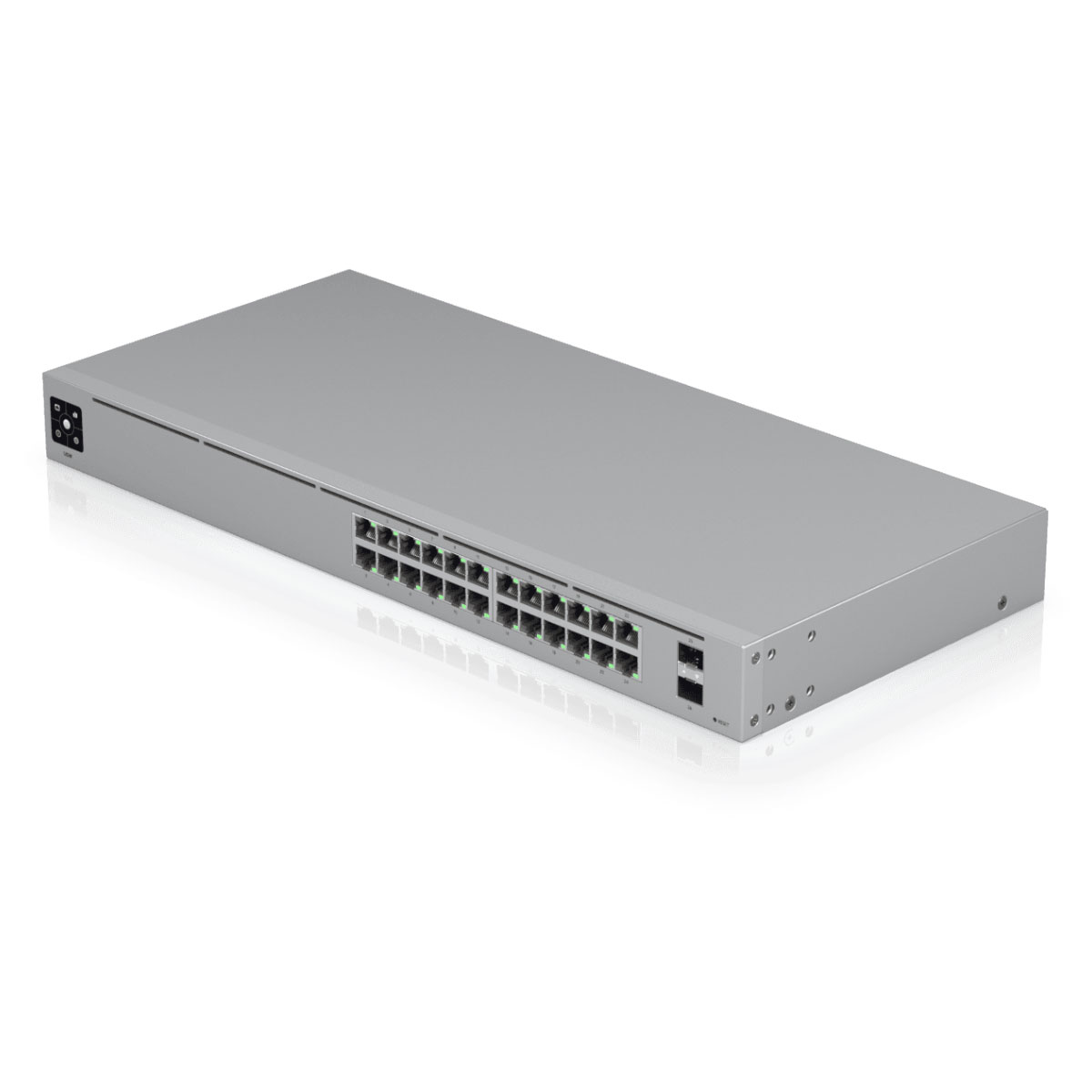 Switch 24 Portas Ubiquiti UniFi G2 - 24 Portas Gigabit - 2 Portas SFP 1G - 52Gbps - Gerenciável - PoE 36W - USW-24