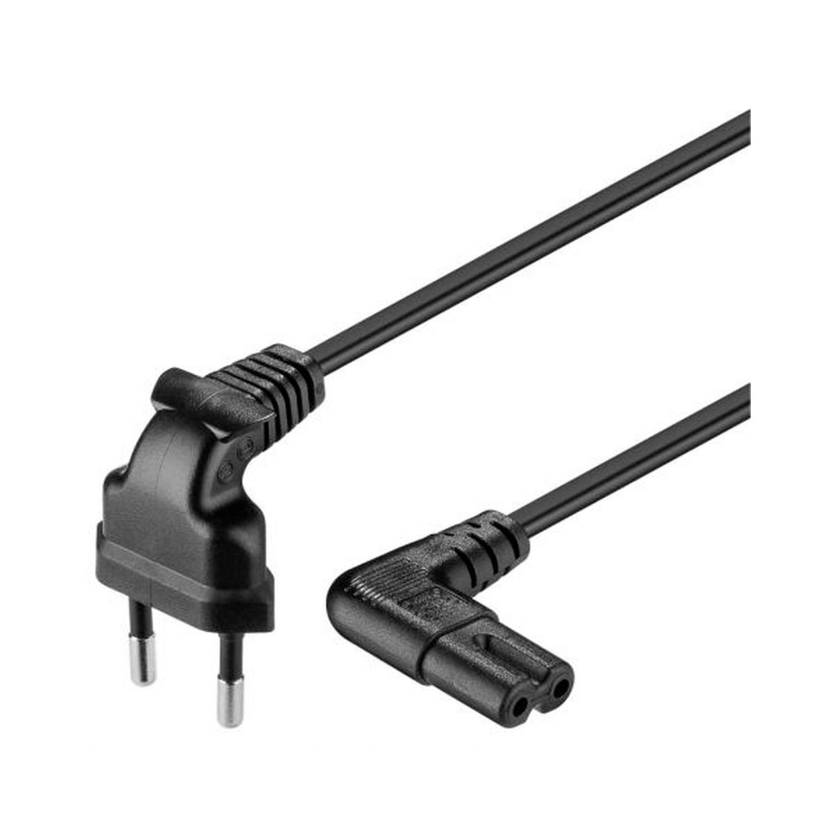 Cabo de Força 1.5 metro - Bipolar 1 - Plugue em L - Ideal para TVs, Monitores e Eletrônicos - CBF 21001