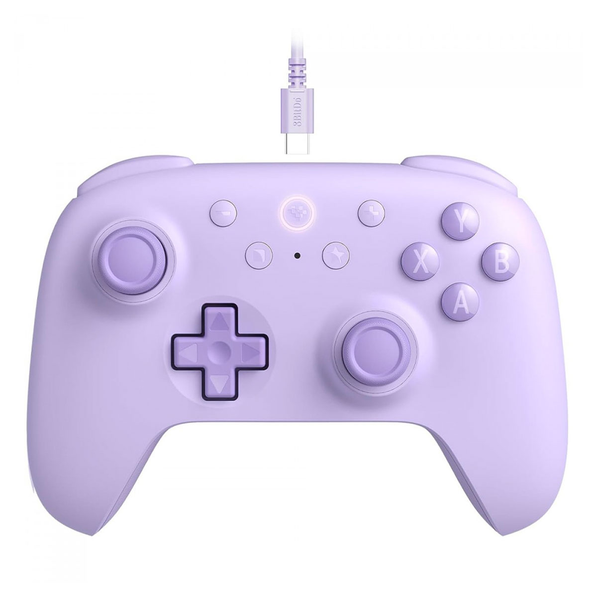 Controle 8BitDo Ultimate 2C - Conexão USB - Compatível com PC e Android - Roxo - 82CD01