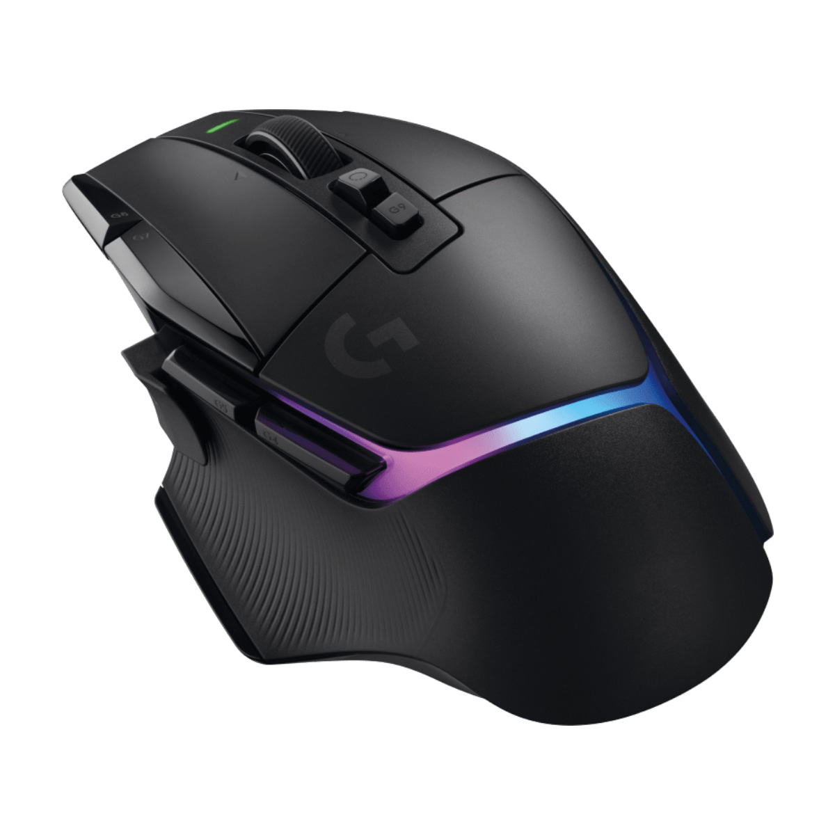 Mouse Gamer Logitech G502 X Plus - G HUB - Lightsync RGB - Sensor Hero 25K - Switches LightForce - 25600dpi - 13 Botões - Preto - 910-006161