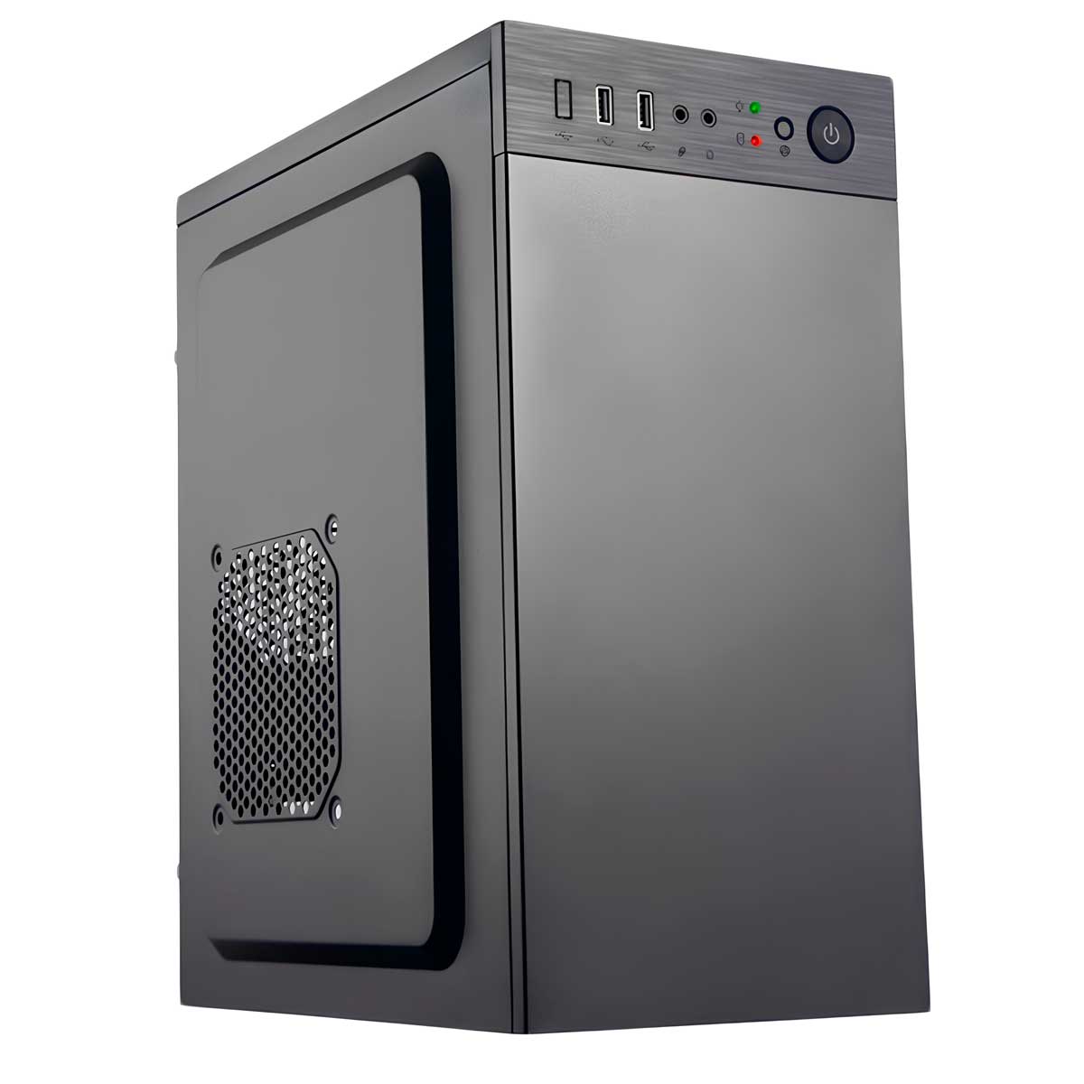 Gabinete Goldentec P1T1C - Micro-ATX - Preto - C5025