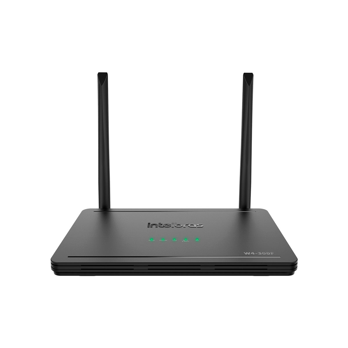 Roteador Wi-Fi Intelbras Wi-Force W4-300F - 300Mbps - 2 Antenas 2.4GHz - 4750089