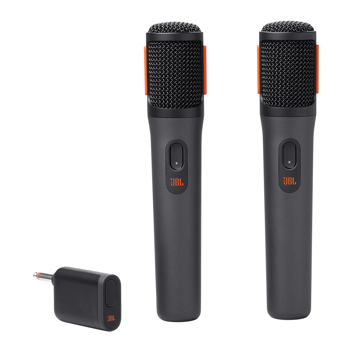 Microfone sem Fio JBL Partybox - 2 Unidades - Padrão Cardioide - 2.4GHz - Até 20h de Bateria - Preto - JBLPBWIRELESSMIC