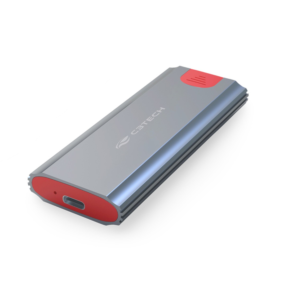 Case para SSD M.2 NVMe - USB-C - Prata - C3Tech CH-M500SI