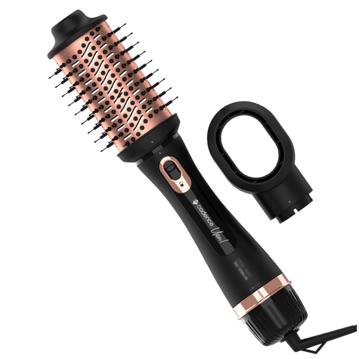Escova Secadora Cadence UAU ESC800 - 1200W - Seca, Modela, Alisa e Escova - Giratória - Bivolt